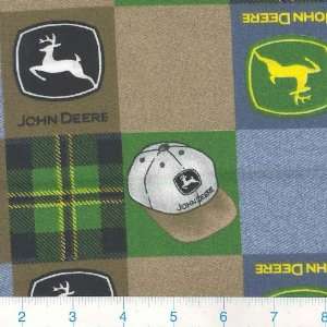  44 Wide John Deer Blocks Fabric By The Yard Arts 