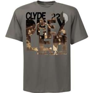   Portland Trail Blazers Clyde Drexler Pigment Dyed Slamma Jamma T Shirt