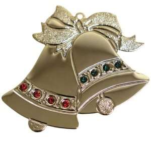  Gloria Duchin Goldtone Double Bells Ornament: Everything 