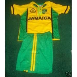  JAMAICA SOCCER JERSEY KIDS SET sizes:4 6 8 10 12: Sports 
