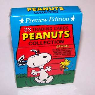 Peanuts Collection 33 Trading Cards Snoopy TV Sports  