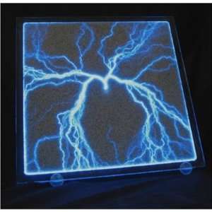    Plasma Luminglas 12 Disk Light Square BLUE: Home Improvement