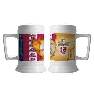 MLB 2011 World Series Champions 28 Ounce Stein: Sports 