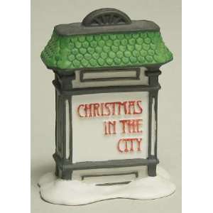  Department 56 Christmas In The City with Box, Collectible 