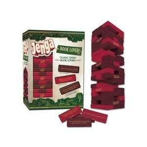  Jenga Book Lovers Edition Toys & Games