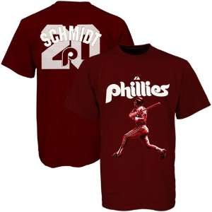  Mike Schmidt MLB Philadelphia Phillies MVP T Shirt: Sports 