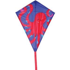  Diamond Shaped Kite (25in)   Octopus Toys & Games