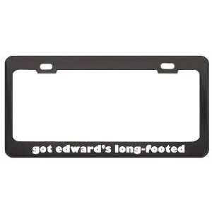 Got EdwardS Long Footed Rat? Animals Pets Black Metal License Plate 