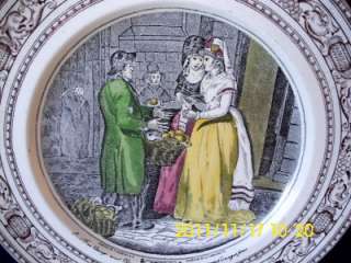 ADAMS CRIES OF LONDON SWEET CHINA ORANGES 10 CABINET PLATE  