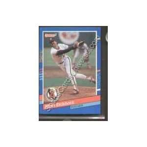 1991 Donruss Regular #318 Mark Eichhorn, California Angels Baseball 
