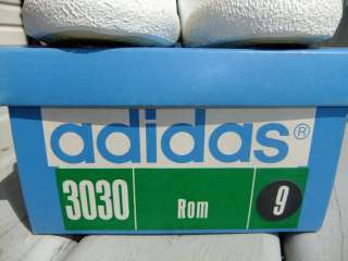 SUPER MEGA RARE VINTAGE 70S ADIDAS ROM SNEAKERS TRAINERS SHOES 9 US 8 