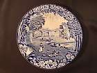 Enoch Woods Castles _ Wood & Sons Blue and White Cereal Bowl Rimmed 