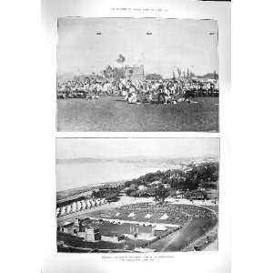  1895 NAVAL MILITARY TOURNAMENT BOMBAY INDIA SOLDIERS