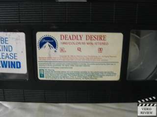 Deadly Desire VHS Jack Scalia, Kathryn Harrold 097368341630  