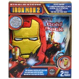  Bye bye Boo boo Iron Man Thereputic Cold Pack Duo: Health 