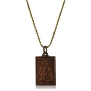  Vanessa Mooney Square Buddha Amulet Necklace Jewelry