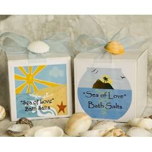   Wedding Favors Sea of Love Boxed Bath Salt