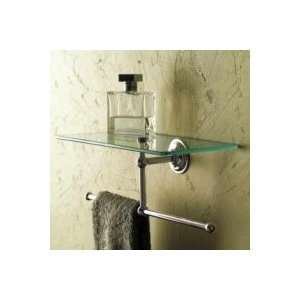  Motiv 12 Tempered Glass Wall Tray with Towel Bar 2636T 