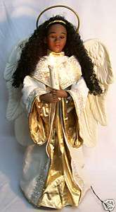 Animated African American Holiday Creations Angel 1995  
