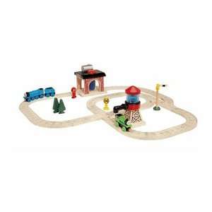   Curve Thomas Wooden Railway Sodor Engine Wash Set Toys & Games