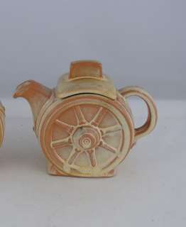 Frankoma Pottery Wagon Wheel 2 quart Pitcher, #94D, Desert Gold  