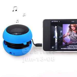 Blue 3.5mm Mini Portable Speaker For Sony Ericsson W8  