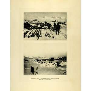 1929 Photogravure Hydrogen Tanks Polar Sea Expedition Norway Explorers 