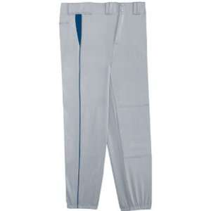   Pants With Piping SILVER GREY/NAVY YL   WAIST 27 28