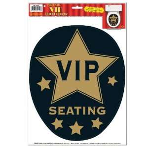  Lets Party By Beistle Company VIP Toilet Topper Peel N 
