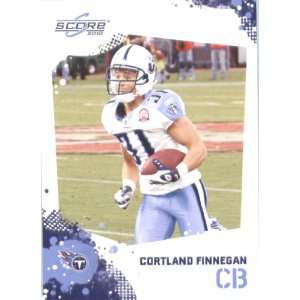  Cortland Finnegan   Tennessee Titans   2010 Score Football 