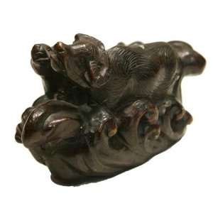  Ox or Water Buffalo   Hand Carved Stone Holder