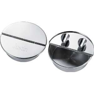  Visol Zimmer Silver Plated Cigar Ashtray with 2 Cigar 