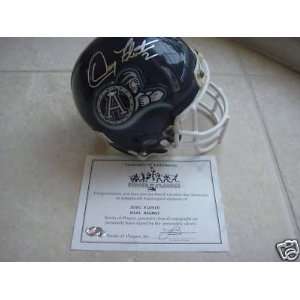  Doug Flutie Toronto Argonauts Signed Mini Helmet W/coa 