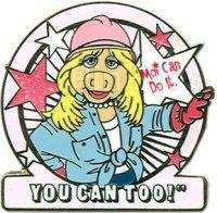 MISS PIGGY MUPPETS GIVE A DAY GET A DISNEY DAY PIN  
