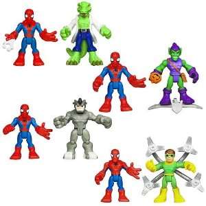  Spider Man Super Hero Adventures Figure 2 Packs Wave 1 Set 