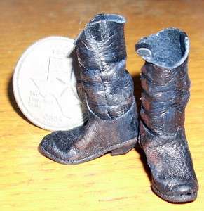 Dollhouse Miniature Western Texas Cowboy Boots 112  