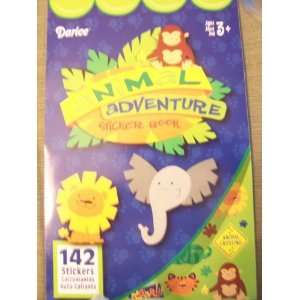    Darice Animal Adventures Sticker Book ~ 142 Stickers Toys & Games