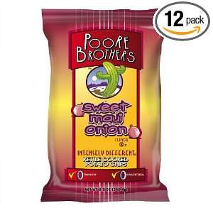 Poore Brothers Sweet Maui Onion, 8.5 Ounce (Pack of 12)  