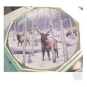  Silent Snowfall from The Call of The North Collector Plate 
