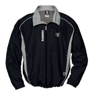   Oakland Raiders NFL Safety Blitz Jacket (Black) Sports & Outdoors