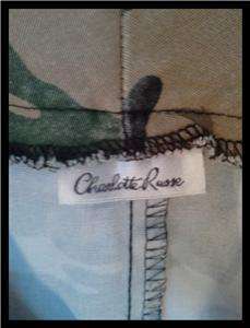 Olive Camo Print Micro Mini Skirt Charlotte Russe Size Small?  