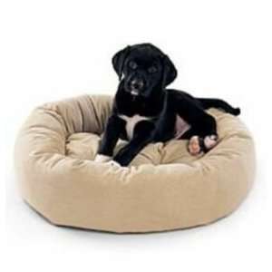  Snoozer Luxury Round Bolster Pet Bed, Large, Hot Fudge 