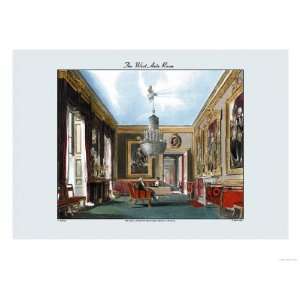  The West Ante Room Giclee Poster Print by C. Wild, 16x12 
