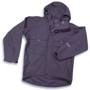   Stormy Blue Tundra Tech Hooded Rain Jacket   X Large