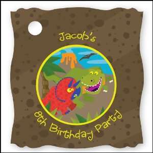  Dinosaur Birthday   20 Personalized Birthday Party Die Cut 