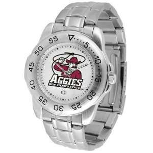 New Mexico State Aggies NCAA Sport Mens Watch (Metal Band)  