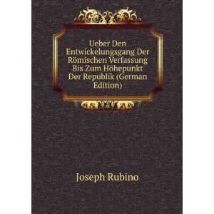   Der Republik (German Edition) (9785877852396) Joseph Rubino Books