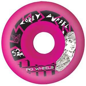  Pig Lobotomy Pink Duffel Skateboard Wheels (52mm) Sports 