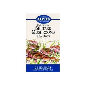  Alvita Shitake Mushrooms Tea Bags 24 Bags/box Health 