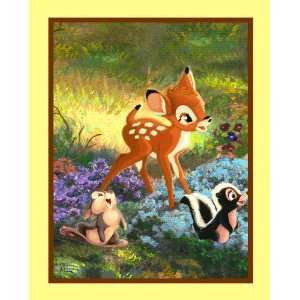  Bambi Anti Pill Fleece (Panel) by Disney Dream Collection 
